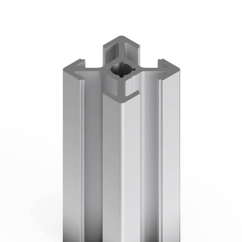 2 Pcs Aluminium Alu Profil Aluprofil 20x20 Nut7.6 V shape 30cm Sliver Black