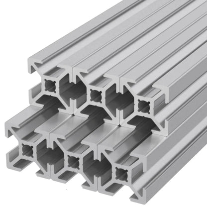 Aluprofile 20x20 Aluminiumprofil Nut 6 Typ B